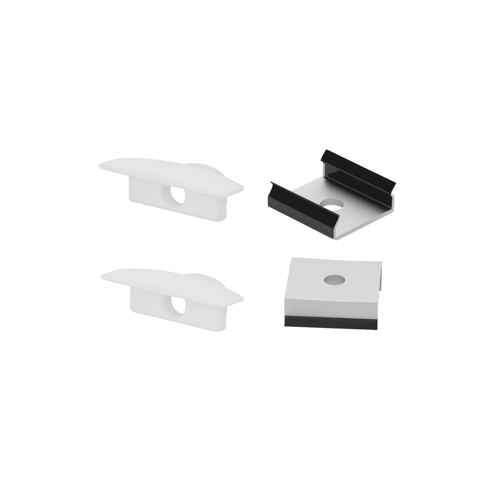 KIT DE INSTALACIÓN PERFIL DE ALUMINIO WPE-002