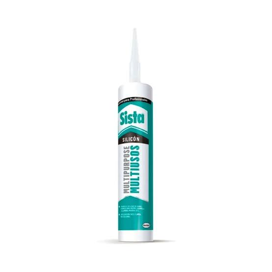 SILICON MULTIUSOS TRANSPARENTE 280ML ECONOMICO SISTA 2592407