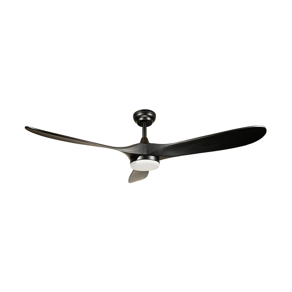 VENTILADOR 56" NEGRO SMART WIFI 35W MULTI TEMPERATURA CCT BOOMER BLACK HELIX