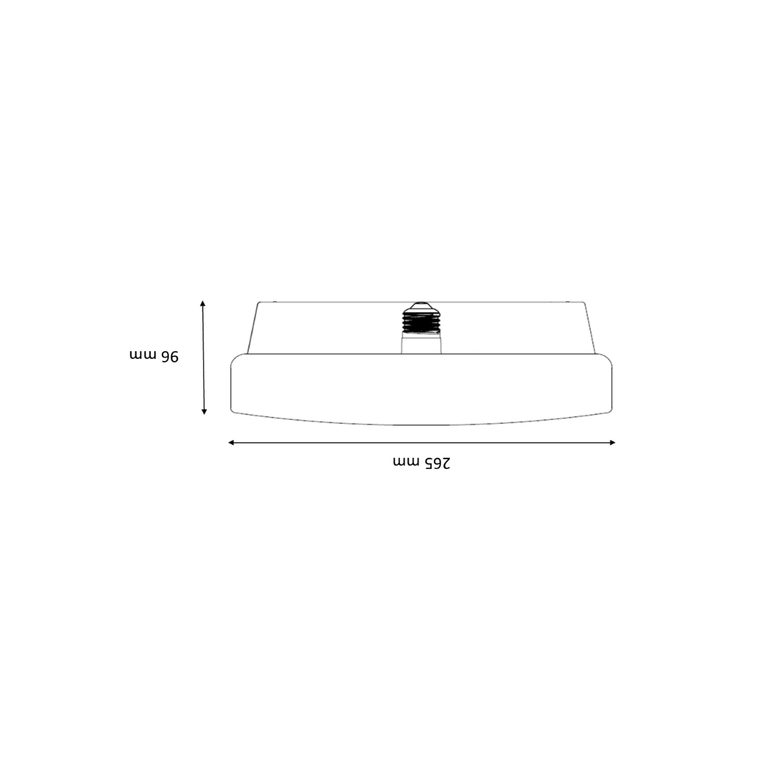 LÁMPARA DECORATIVA SOCKET E27 12W CCT MULTI TEMPERATURA LEDVANCE 91746