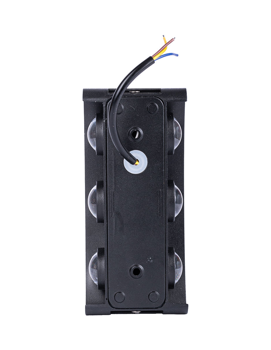LÁMPARA DECORATIVA MURO EXTERIOR IP54 6W 300LM 30K LUZ CÁLIDA ICON LAMPDECOPTMUR6W30KALU