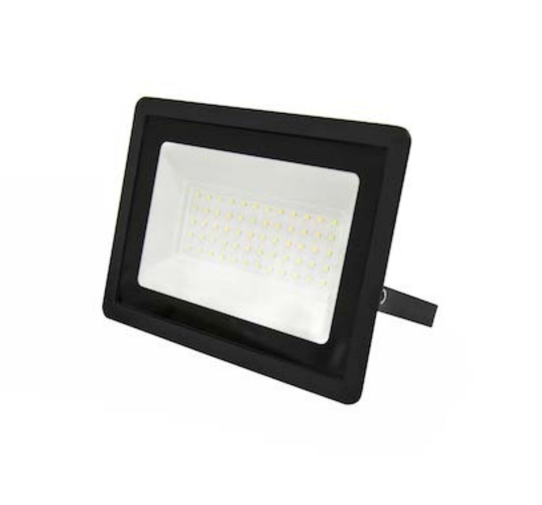 REFLECTOR LED HALCON ECO SLIM 50W 6,000LM 60K LUZ FRÍA FORLIGHTING HLC-SLM-50W-60K-A-T5X-U-UN-ND-NG-NA