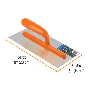 LLANA MANGO PLÁSTICO  11"X5" TRUPER 15412 LLP-6L