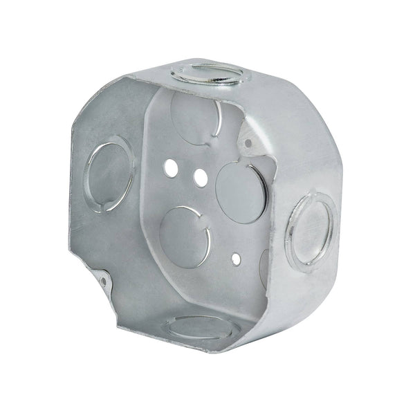 CAJA OCTAGONAL 4X4" REFORZADA VOLTECK 46322 CCH-4X40