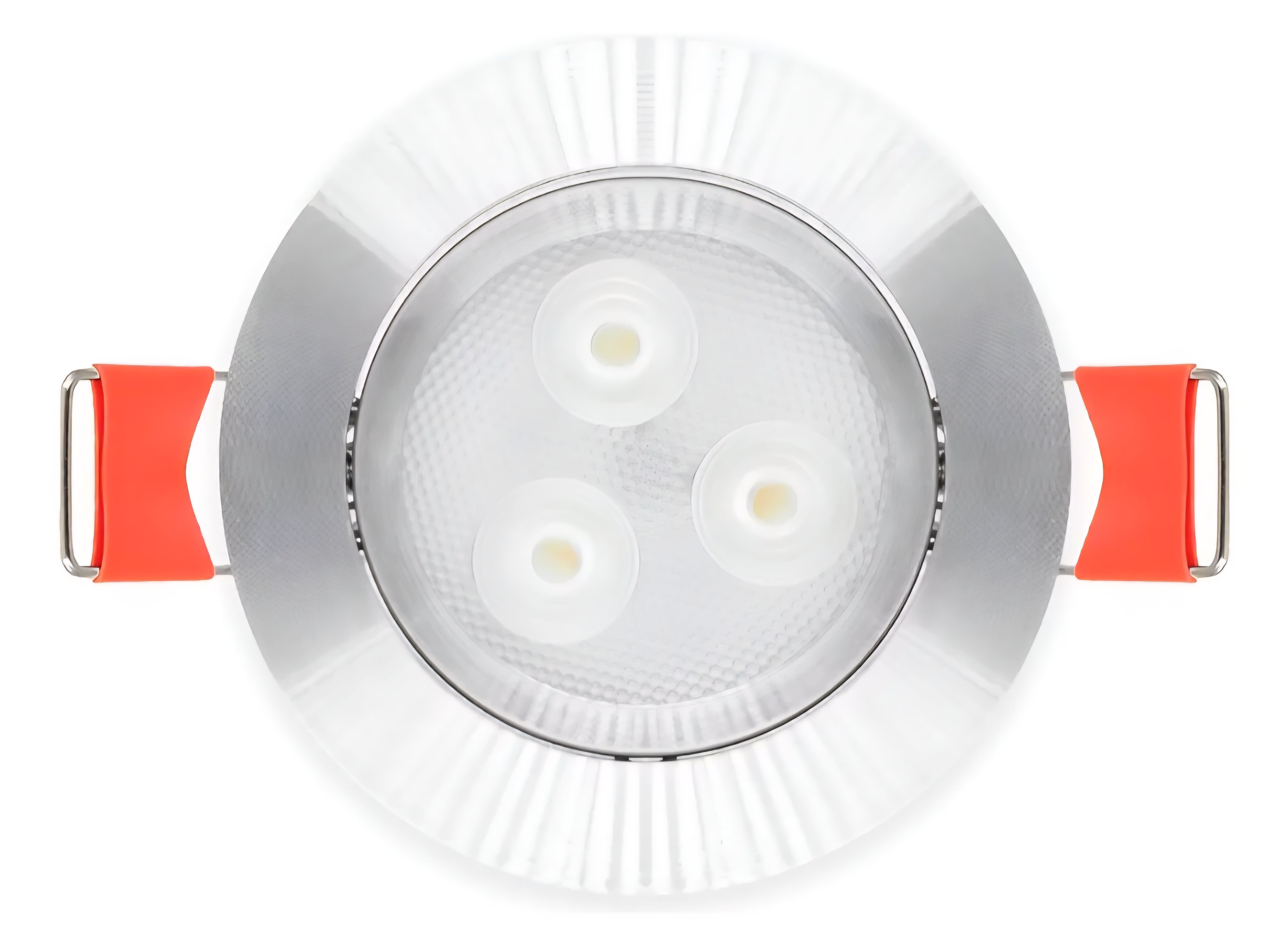 EMPOTRABLE DIRIGBLE BLANCO CÁLIDO CARCAZA SATINADO 3W 127V 35K