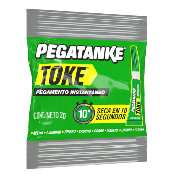 PEGAMENTO INSTANTÁNEO 10 SEGUNDOS PAGATANKE TOKE