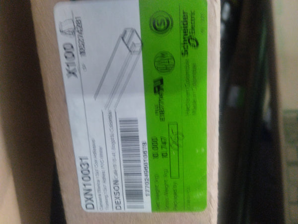 Canaleta blanca PVC con adhesivo 13X7 (DXN10031)