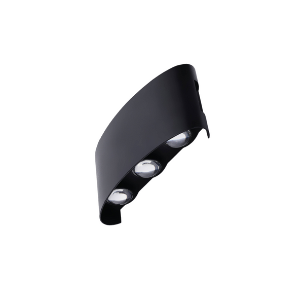 LÁMPARA DECORATIVA MURO EXTERIOR IP54 6W 300LM 30K LUZ CÁLIDA ICON LAMPDECOPTMUR6W30KALU