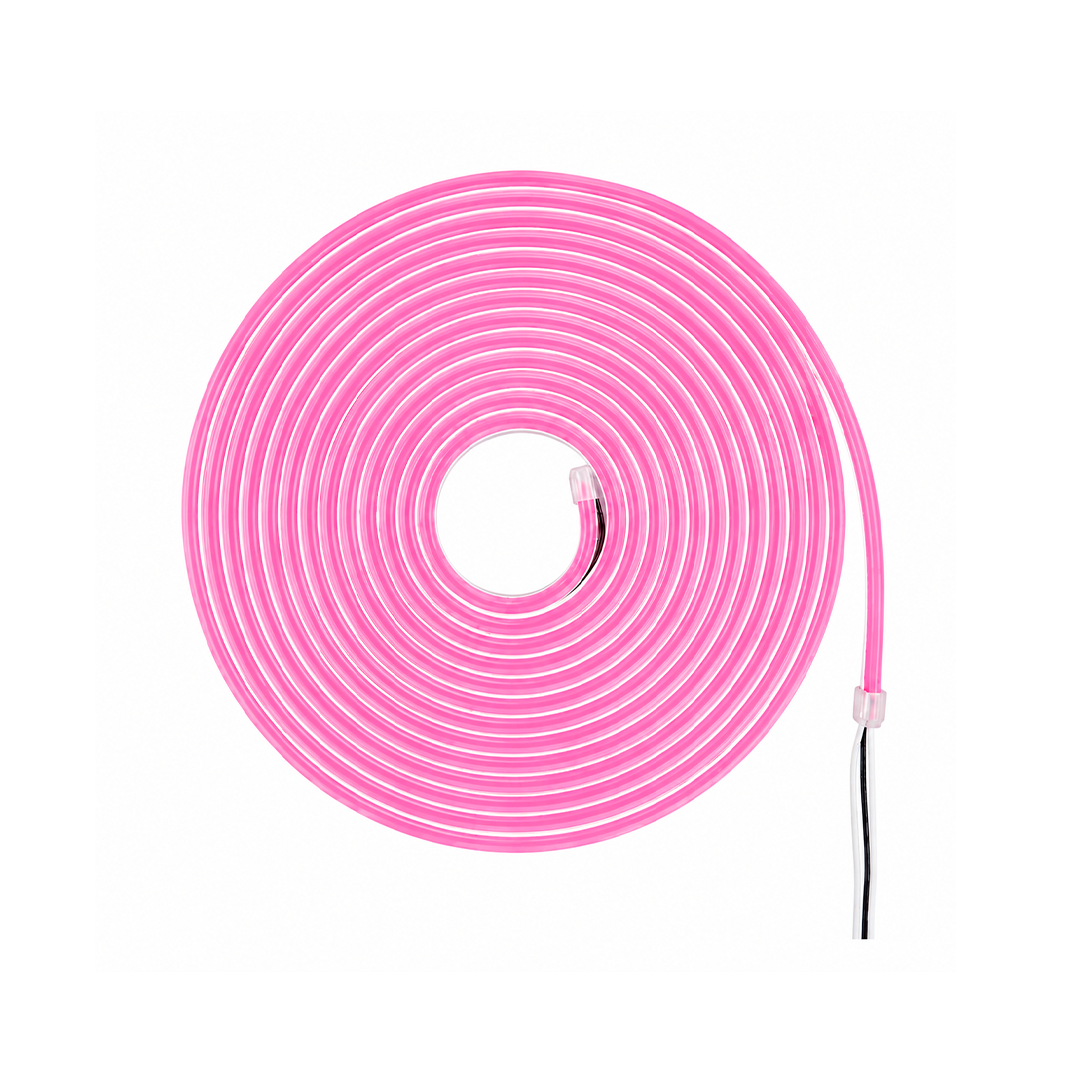 BLISTER MANGUERA LED NEON 5 MTS. 12V ROSADO