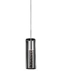 LUMINARIA COLGANTE CRISTAL BURBUJAS 1X40W SIENNA 440401