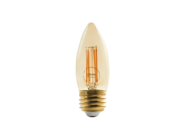 LAMPARA LED CON FILAMENTO VELA 3W IPSA